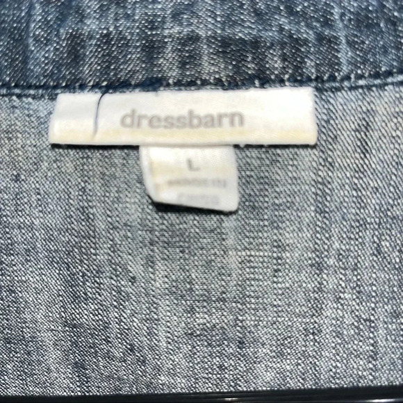 DRESSBARN JEAN JACKET - Picture 6 of 8